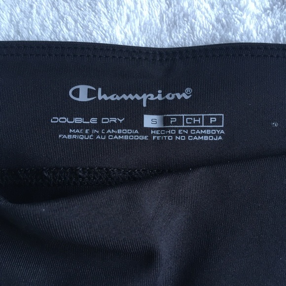 Champion small black cropped leggings - Picture 4 of 8